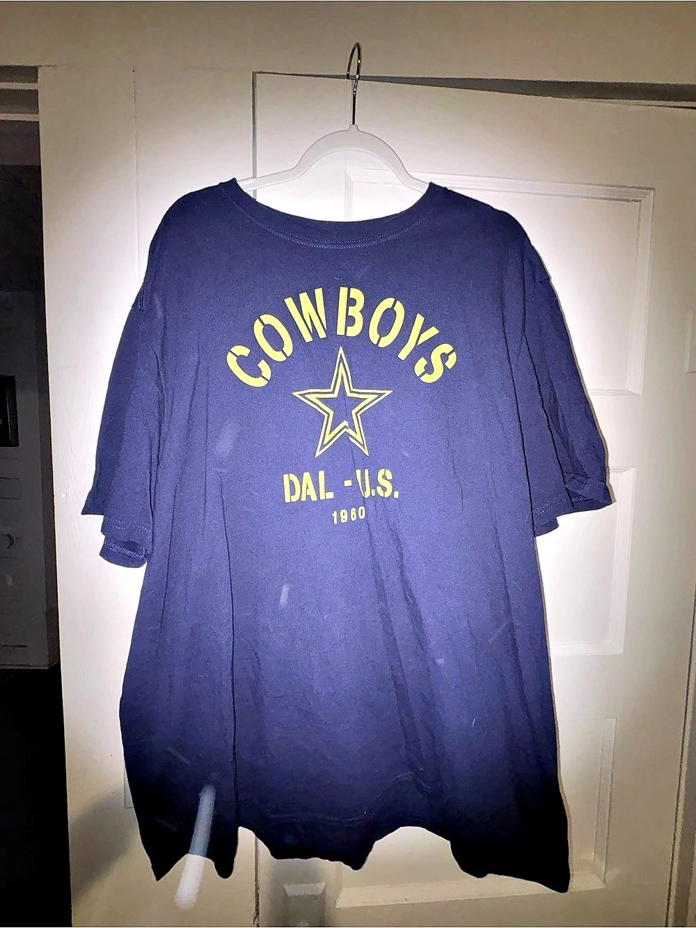 Dallas Cowboys Men's Blue Short Sleeve Tee Size 3XL